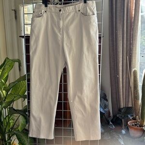 Jones New York Sport Khaki Denim Pants